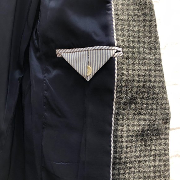 NWT J.Crew Parke Wool Houndstooth Blazer size 2 - Picture 10 of 10